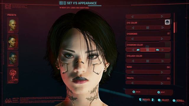 CYBERPUNK 2.0 | GOTH ASIAN FEMALE CHARACTER CREATION смотреть онлайн