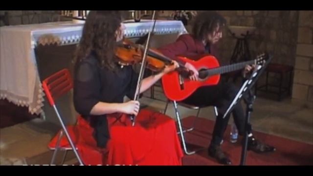 Spanish guitar and violin for events and weddings in Spain смотреть онлайн
