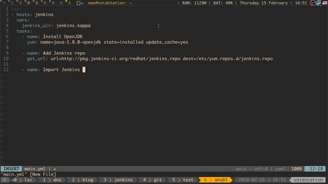 Automate! Ansible playbook for Jenkins on CentOS7 #linux #programming смотреть онлайн