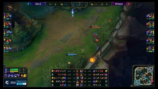 GEN vs. AFS - Game 1 | Wild Card | LCK Summer Split Playoffs | Gen.G vs. Afreeca Freecs (2018) смотреть онлайн