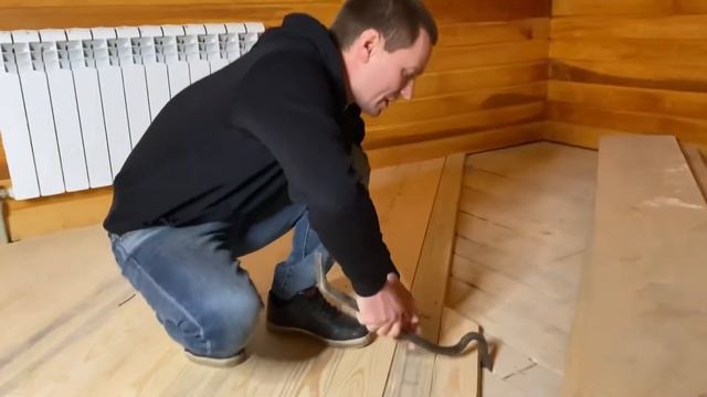 Монтаж шпунтованной доски. Укладка половой доски. Пол своими руками смотреть онлайн
