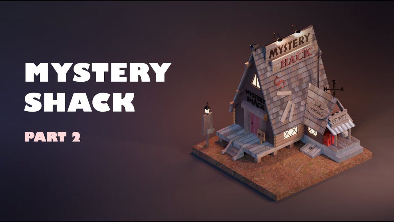Mystery Shack in Blender-Part 2 смотреть онлайн