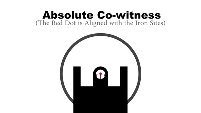 How to cowitness your red dot and BUIS смотреть онлайн