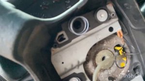 Подушка руля Volkswagen Passat В5 Как снять подушку руля и снять руль ? #авторазборка