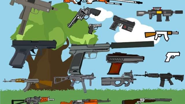 Все оружия в рисуем мультфильмы смотреть онлайн