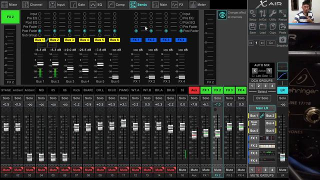 Behringer XR18 简单介绍
