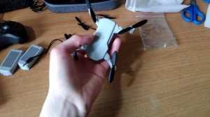 Мини Квадрокоптер xkj 4k 2020 с aliexpress. Обзор, распокрвка, тесты.