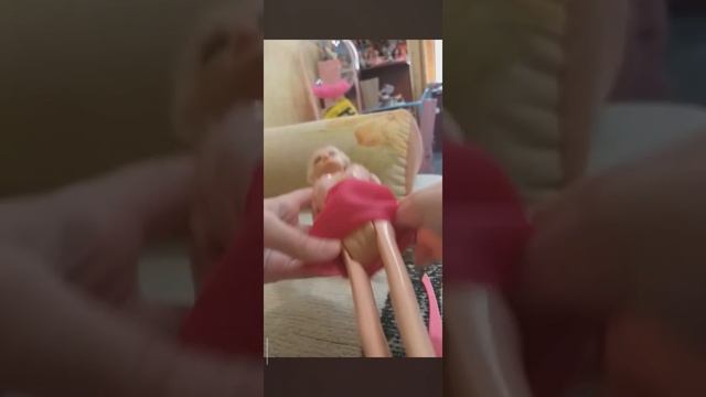 Беременная кукла Барби💕 смотреть онлайн