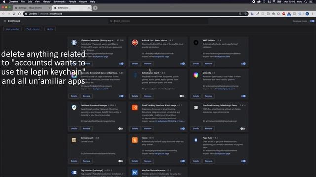 How to get rid of "Accountsd wants to use the login keychain" on Mac смотреть онлайн