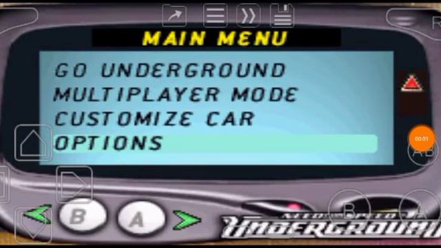 Need For Speed: Underground (GBA) Setup смотреть онлайн