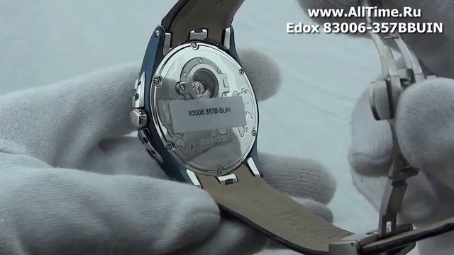 Мужские наручные швейцарские часы Edox 83006-357BBUIN смотреть онлайн