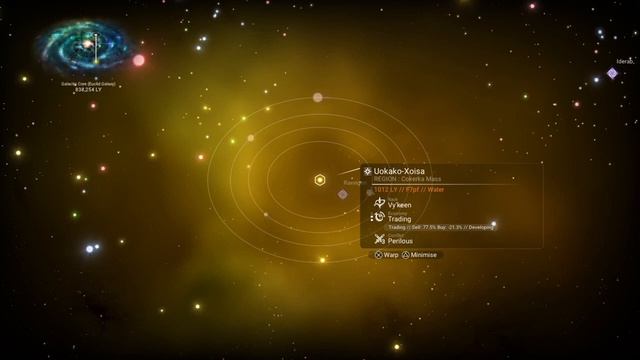 The Galaxy Map - No Mans Sky #nms #nomanssky #playstation