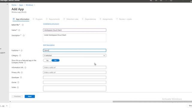 How to deploy win32 app via intune step by step смотреть онлайн