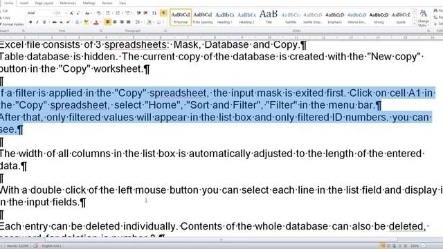 Database constructor in Excel VBA with filter view in list box смотреть онлайн