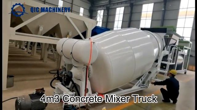 4m3 Concrete Mixer Truck смотреть онлайн