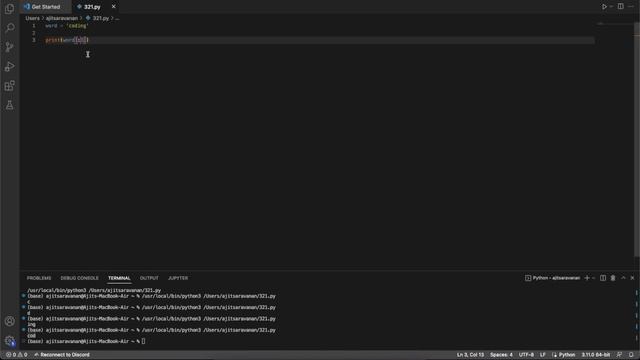 Python for Beginners: Part 4 (String Indexing and Slicing) смотреть онлайн