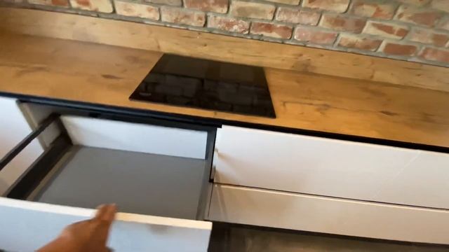 Кухня в дом. Компакт-ламинат. Blum. ОБЗОР № 29 смотреть онлайн