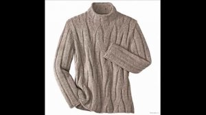 вязание мужских свитеров