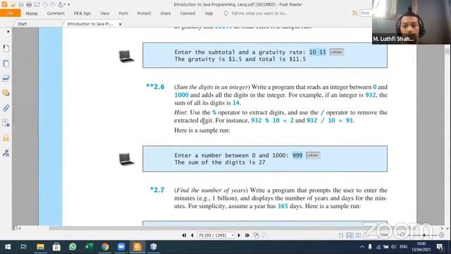 Pertemuan 10 Algoritma dan Pemrograman Java - Latihan Dasar Pemrograman смотреть онлайн