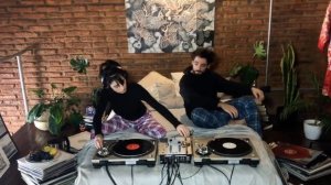 House & Detroit Techno vinyl mix by Sol Ortega & E110101