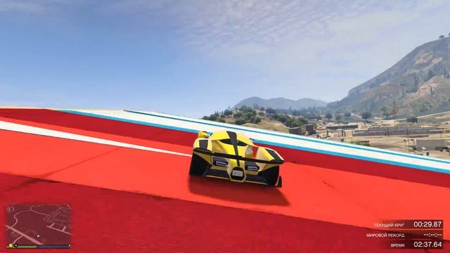 БЕЗУМНАЯ СПИРАЛЬ тест карт ГТА 5 ОНЛАЙН ГОНКИ спорт ТАЧКИ GTA 5 ONLINE