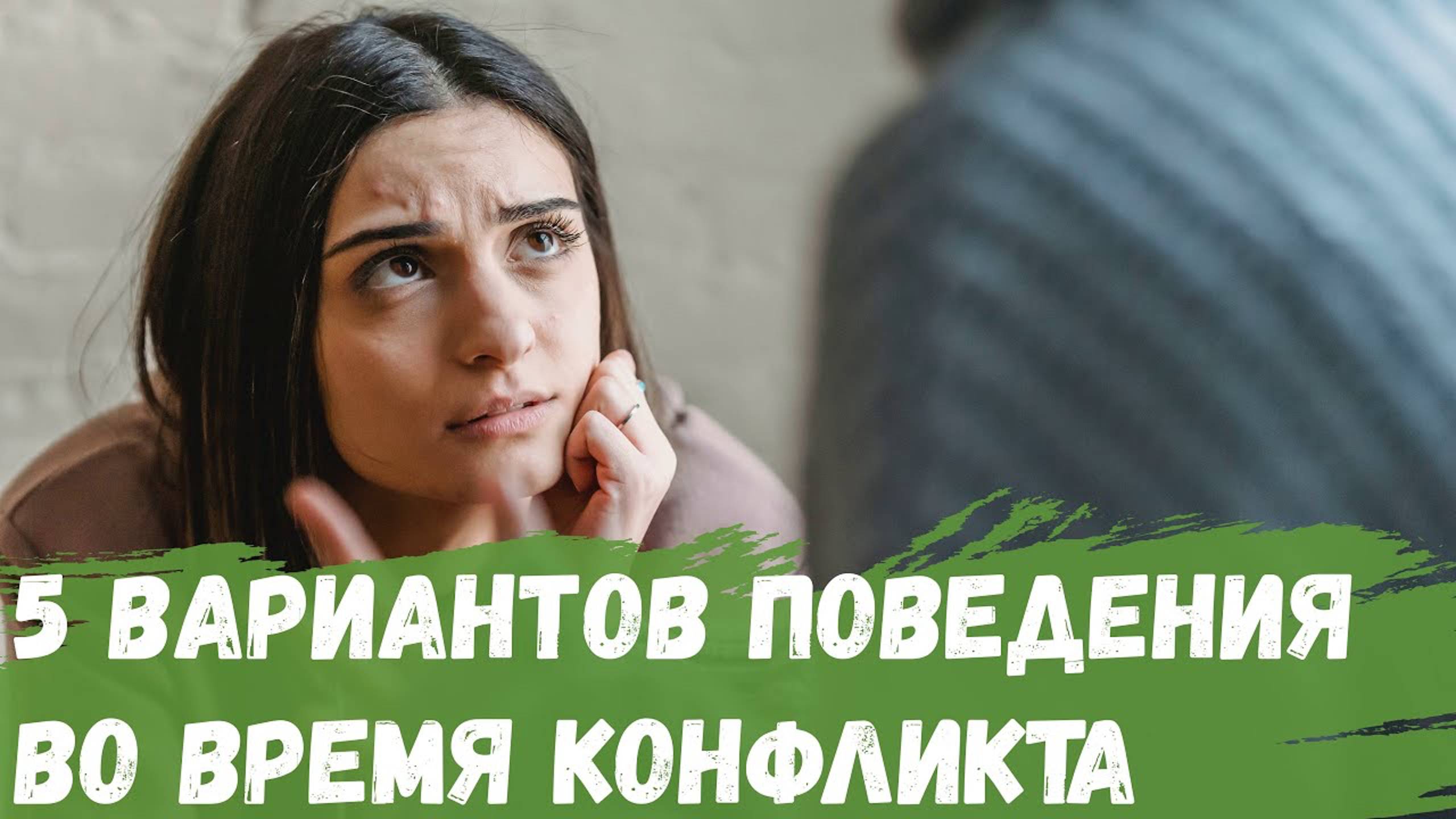 5 вариантов поведения во время конфликта смотреть онлайн