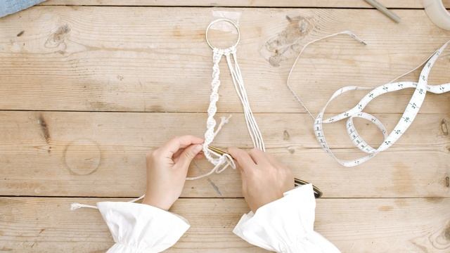 Macramé towel holder – DIY by Søstrene Grene смотреть онлайн