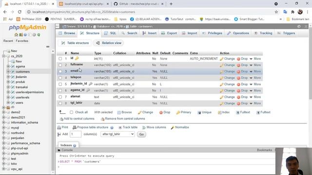 PHP CRUD API смотреть онлайн