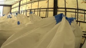 Как грузить полуприцеп 16,5 метров ? 20 тонн груза ? 20 БИГ-БЭГ На седло 8,2