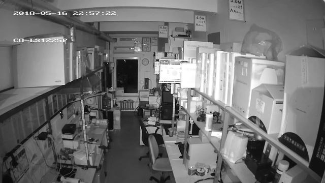 Уличная IP камера CO LS1225P Офис ночь.mp4 смотреть онлайн