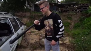 БОГАТЫЙ СЫН МЕРА РАЗБИЛ МАШИНУ ГОПНИКАМ!