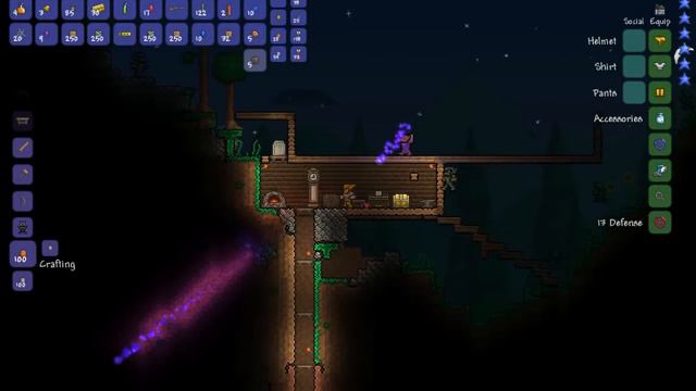 Прохождение Terraria часть 12 лава и гоблины. смотреть онлайн