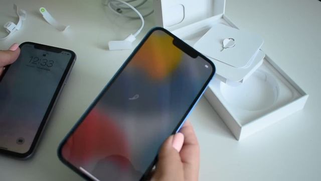 РАСПАКОВКА iPhone 13 BLUE / Купила себе телефон вместо путешествия смотреть онлайн