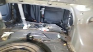 Джили МК подготовка при замене задних амортизаторов .