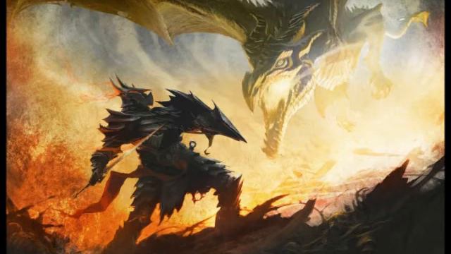 Skyrim soundtrack: Watch the skies смотреть онлайн