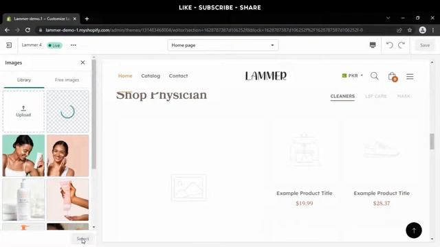 How To Create Cosmetic, Makeup, And Beauty Store In Shopify In 20 Minutes | Lammer Shopify Theme
