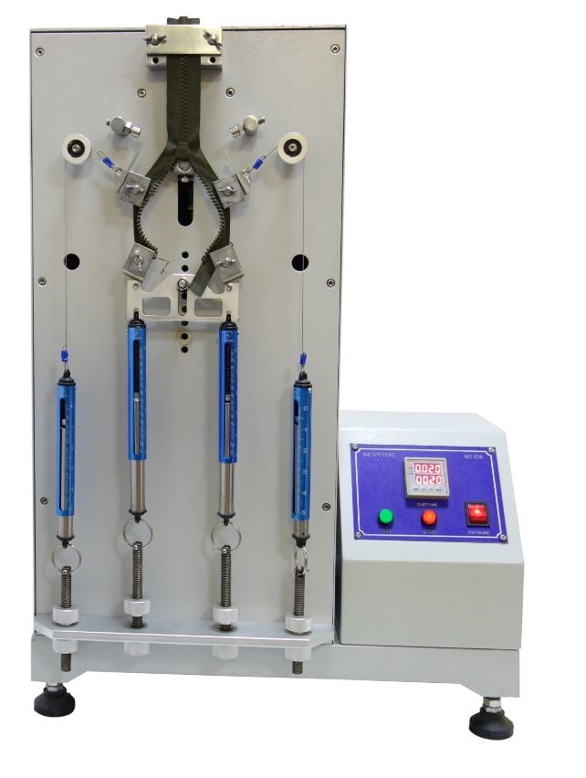 Стенд для испытаний застежек типа - молния на долговечность МТ 038 смотреть онлайн