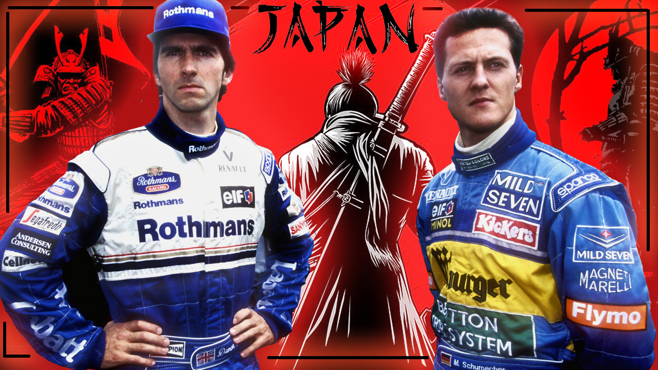 Япония 1994 - Когда еще гонялись в дождь