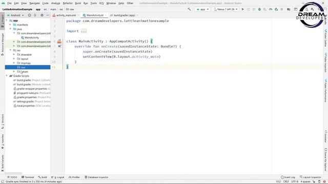 Lottie Animations in Android || Just 4 Steps || Android Kotlin. смотреть онлайн
