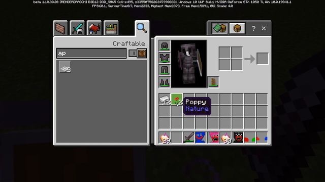 НОВЫЙ МОД НА ХАГГИ ВАГГИ В МАЙНКРАФТ ПОППИ ПЛЕЙТАЙМ HUGGY WUGGY  POPPY PLAYTIME CHAPTER 2