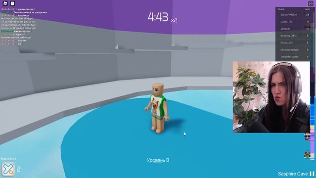 НУБ и БАШНЯ АДА в Роблокс без бустеров | The Tower Of Hell Roblox смотреть онлайн