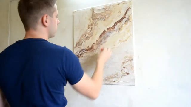 Мрамор с прожилками!Имитация мрамора!Венецианская штукатурка Донецк!Мрамор своими руками смотреть онлайн