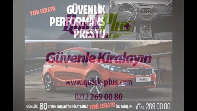 QuickPlus Rent a Car ile Yeni Kia Cerato Deneyimine Var Mısın? смотреть онлайн