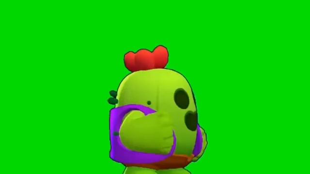 Футаж крутящегося Спайка / Бравл Старс / Brawl Stars смотреть онлайн