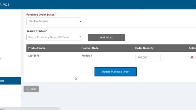 Aplikasi POS Berbasis Web Pesanan Supplier (PO) смотреть онлайн