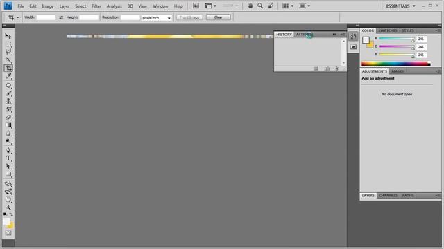 Массовое уменьшение изображений в Adobe Photoshop смотреть онлайн