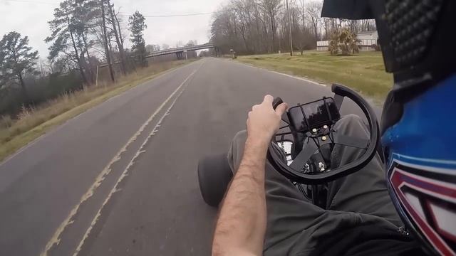 200cc Shifter Kart Top Speed Run (70+ mph!!) смотреть онлайн
