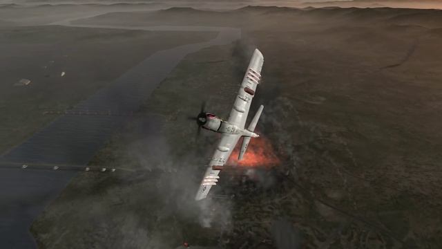 A-1J Skyraider -- IL2 + HSFX 6 смотреть онлайн
