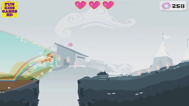 My Little Pony Equestria Rainbow Runners Epic Color Rush All Ponies Unlocked - Part 2 - App for Kid смотреть онлайн