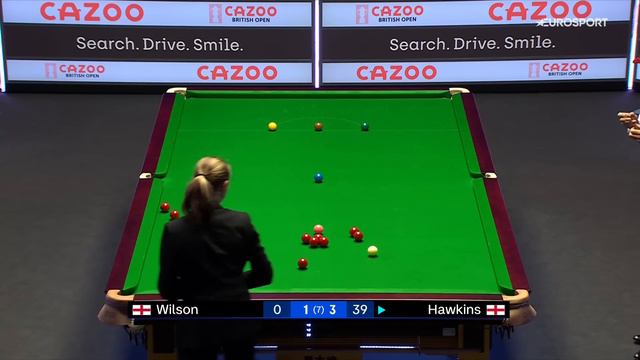 ON FIRE! 🔥 | Barry Hawkins vs Kyren Wilson | 2023 British Snooker Open Highlights смотреть онлайн